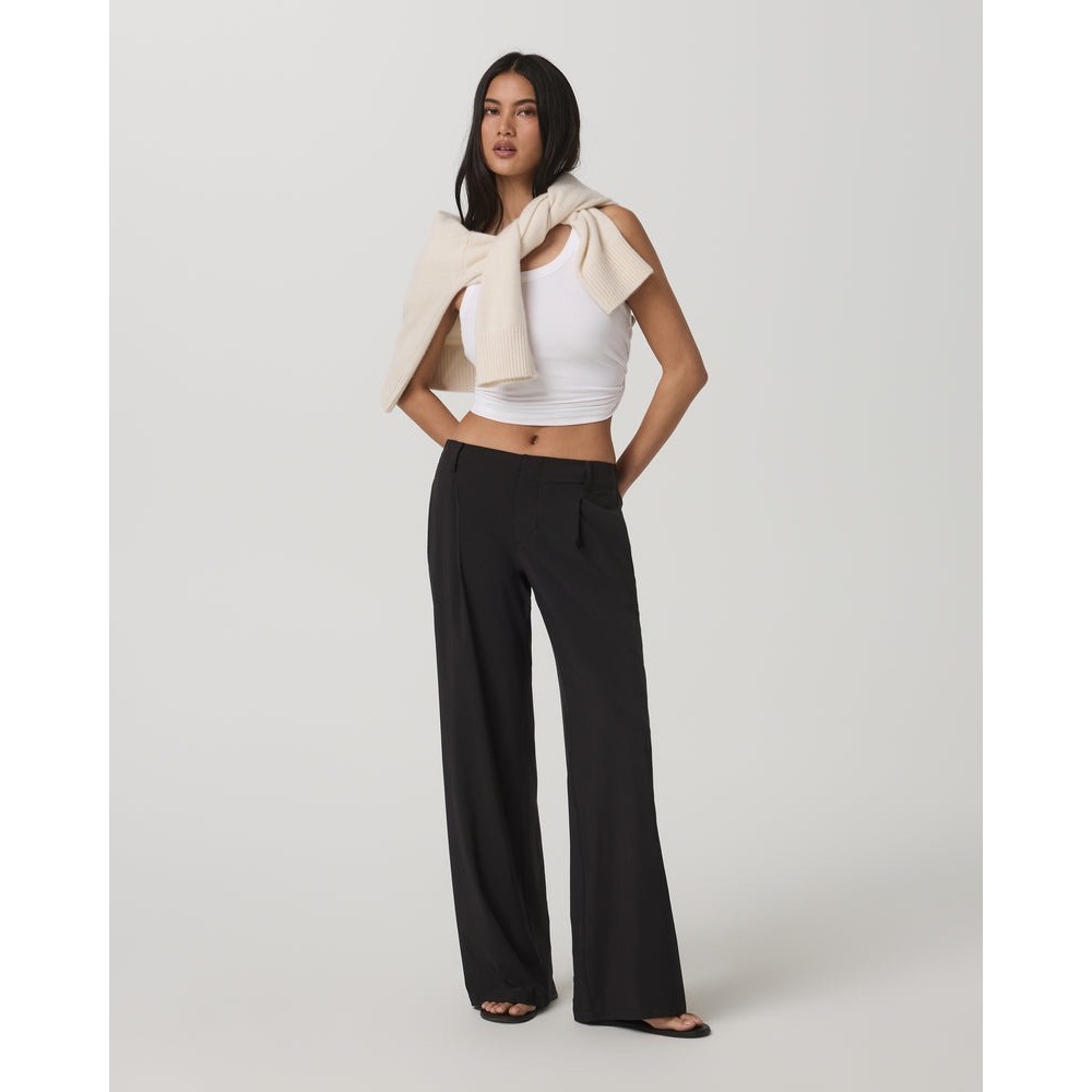 Vuori Villa wide leg Trouser Pants Size M black